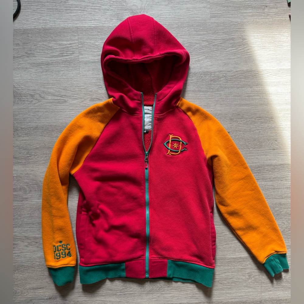 DC Zip-up Hoodie, Size M
